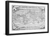 Vintage Map 3-null-Framed Giclee Print