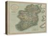 Vintage Map of Ireland-John Cary-Stretched Canvas