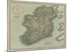 Vintage Map of Ireland-John Cary-Mounted Art Print