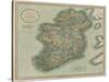 Vintage Map of Ireland-John Cary-Stretched Canvas