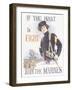 Vintage Marines Recruitment Poster-null-Framed Art Print