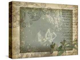 Vintage Memories I-Jennifer Goldberger-Stretched Canvas