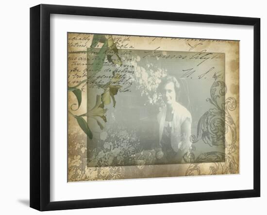 Vintage Memories II-Jennifer Goldberger-Framed Photographic Print