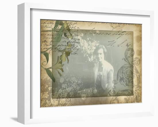 Vintage Memories II-Jennifer Goldberger-Framed Photographic Print