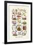 Vintage Menu Cards-The Vintage Collection-Framed Giclee Print