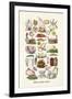 Vintage Menu Cards-The Vintage Collection-Framed Giclee Print