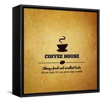 Vintage Menu For Restaurant, Cafe, Bar, Coffee House-irur-Framed Stretched Canvas