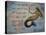 Vintage Mermaid I See my Path Quote-sylvia pimental-Stretched Canvas