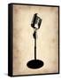 Vintage Microphone-NaxArt-Framed Stretched Canvas