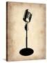 Vintage Microphone-NaxArt-Stretched Canvas