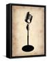 Vintage Microphone-NaxArt-Framed Stretched Canvas