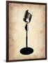 Vintage Microphone-NaxArt-Framed Art Print