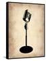 Vintage Microphone-NaxArt-Framed Stretched Canvas