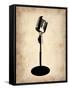 Vintage Microphone-NaxArt-Framed Stretched Canvas