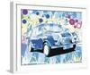 Vintage Mini Cooper-Michael Cheung-Framed Art Print