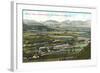 Vintage Mission Valley-null-Framed Art Print