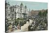 Vintage Monte Carlo Scene-null-Stretched Canvas