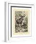 Vintage Moose or Elk-Specht Friedrich-Framed Art Print