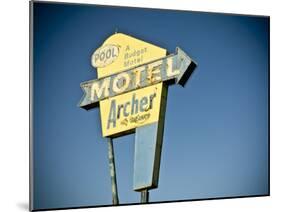 Vintage Motel II-Recapturist-Mounted Photographic Print
