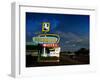 Vintage Motel Sign in America-Salvatore Elia-Framed Premium Photographic Print