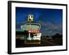 Vintage Motel Sign in America-Salvatore Elia-Framed Photographic Print