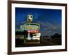 Vintage Motel Sign in America-Salvatore Elia-Framed Photographic Print