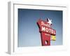 Vintage Motel VI-Recapturist-Framed Photographic Print