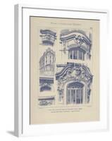 Vintage Motifs d'Architecture I-Schmidt-Framed Giclee Print