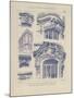 Vintage Motifs d'Architecture I-Schmidt-Mounted Giclee Print