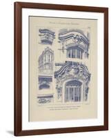 Vintage Motifs d'Architecture I-Schmidt-Framed Giclee Print