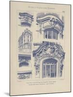 Vintage Motifs d'Architecture I-Schmidt-Mounted Giclee Print