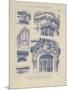 Vintage Motifs d'Architecture I-Schmidt-Mounted Giclee Print