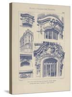 Vintage Motifs d'Architecture I-Schmidt-Stretched Canvas