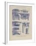 Vintage Motifs d'Architecture II-Schmidt-Framed Giclee Print