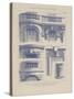 Vintage Motifs d'Architecture II-Schmidt-Stretched Canvas