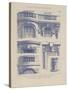 Vintage Motifs d'Architecture II-Schmidt-Stretched Canvas