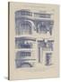 Vintage Motifs d'Architecture II-Schmidt-Stretched Canvas
