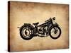 Vintage Motorcycle 1-NaxArt-Stretched Canvas