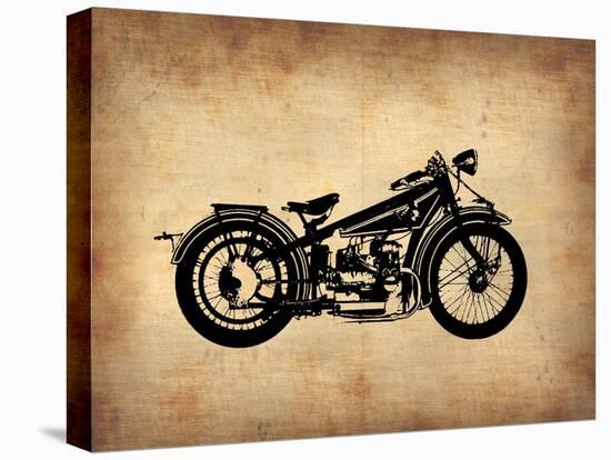 Vintage Motorcycle 1-NaxArt-Stretched Canvas