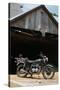 Vintage Motorcycle 2 Photo Art Print Poster-null-Stretched Canvas