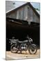 Vintage Motorcycle 2 Photo Art Print Poster-null-Mounted Poster