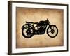 Vintage Motorcycle 2-NaxArt-Framed Art Print