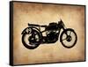 Vintage Motorcycle 2-NaxArt-Framed Stretched Canvas