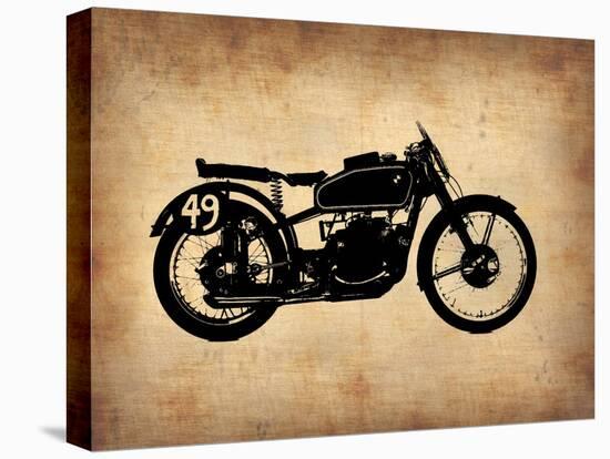 Vintage Motorcycle 2-NaxArt-Stretched Canvas