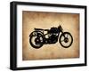 Vintage Motorcycle 2-NaxArt-Framed Art Print