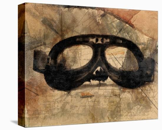 Vintage Motorcycle Glasses-Irena Orlov-Stretched Canvas