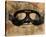 Vintage Motorcycle Glasses-Irena Orlov-Stretched Canvas