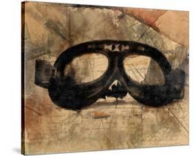 Vintage Motorcycle Glasses-Irena Orlov-Stretched Canvas