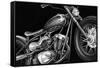 Vintage Motorcycle I-Ethan Harper-Framed Stretched Canvas
