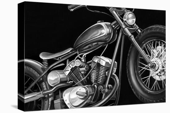 Vintage Motorcycle I-Ethan Harper-Stretched Canvas